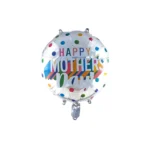 Dotted Happy Mother's Day Balloon – Articles Party Seasonal Decoration