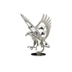 Silver Plated Eagle Crystal Souvenir