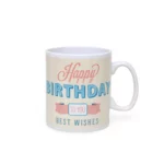 "Happy Birthday" Ceramic Mug