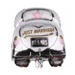 "Just Married" Car Balloon - Celebrate Your New Journey with Style!