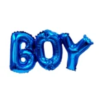 "Boy" Helium Balloon - Celebrate Your Little Prince with Joy!