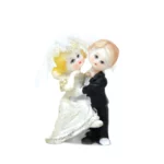 Mini Dancing Bride & Groom Figure Decoration