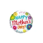 "Flowers Happy Mother's Day Balloon" – Articles Party Seasonal Decoration for Mother's Day