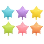 Pastel Star Foil Balloon - Dreamy & Whimsical Decoration
