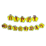 Minnie Mouse Happy Birthday Banner - Bring Disney Magic to Your Celebration!