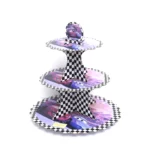 Cars 3 Tiers Cupcake Holder - Race to Fun with Your Desserts!