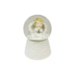Blond Angel Snow Globe Music Box | Water Ball 11×16 cm – Articles World