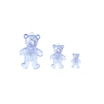 Transparent Standing Teddy Bear Beads - Image 4