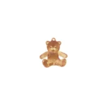 Transparent Sitting Teddy Bear Beads - Image 4