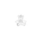 Transparent Sitting Teddy Bear Beads - Image 5
