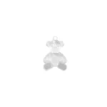 Transparent Teddy Bear Holding Ball Beads - Image 5