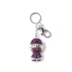 Strassed Chic Girl Key Chain - Image 3