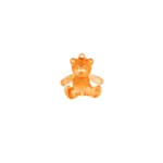 Transparent Sitting Teddy Bear Beads - Image 10