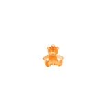 Transparent Sitting Teddy Bear Beads - Image 4