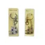 Strassed Fish Key Chain