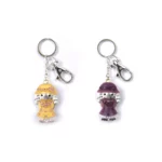 Strassed Chic Girl Key Chain