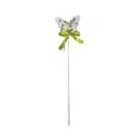 Rose Printed Butterfly Shape On A Stick