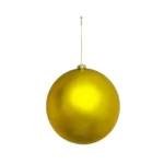Gold Christmas Ball Ornament - Premium Holiday Decoration for Christmas Tree, Festive Decor