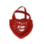 Red Heart Felt Bag