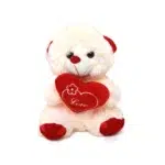 Ivory Holding Heart Bear