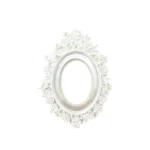 Floral Oval Vintage Frame Motif - Image 3