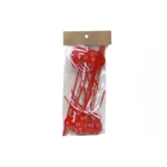 Heart Pattern Red Heart Bow Tied Stick - Image 2