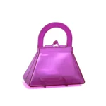 Lady Handbag Shape Plexi Container