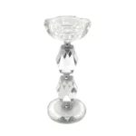 Crystal Mid Metal Candle Holder Souvenir