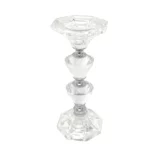 Crystal Mid Metal Candle Holder Souvenir
