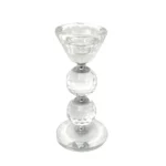 Crystal Mid Metal Candle Holder Souvenir