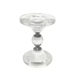 Crystal One Ball Mid Metal Candle Holder Souvenir