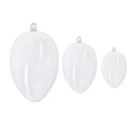 Egg Shape Plexi Container