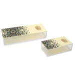 Ivory Islamic Elegance Ramadan Mubark" Rectangle Plexi Box - Essential Decoratives for Ramadan
