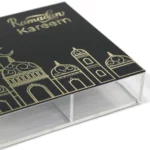 "Ramadan Kareem" Mosque Pattern Square Plexi Box - Exquisite Decoratives for Ramadan - Image 5