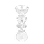 Semi Sphere Crystal Candle Holder