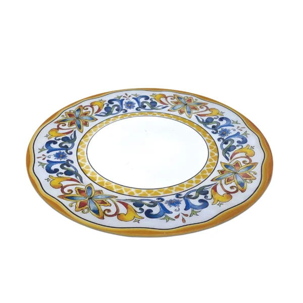 Yellow & Blue UV Printing Charger Plate