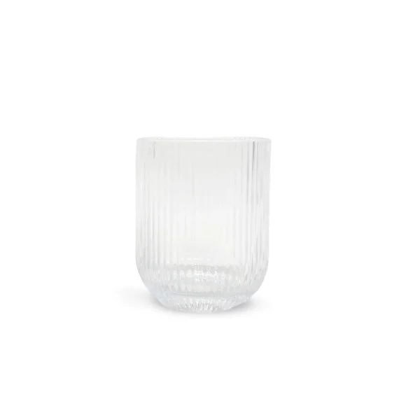 Clear Ribbed Highball Glass - Image 3