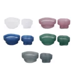 Horizontal Striped Based Wavy Glass Bowl