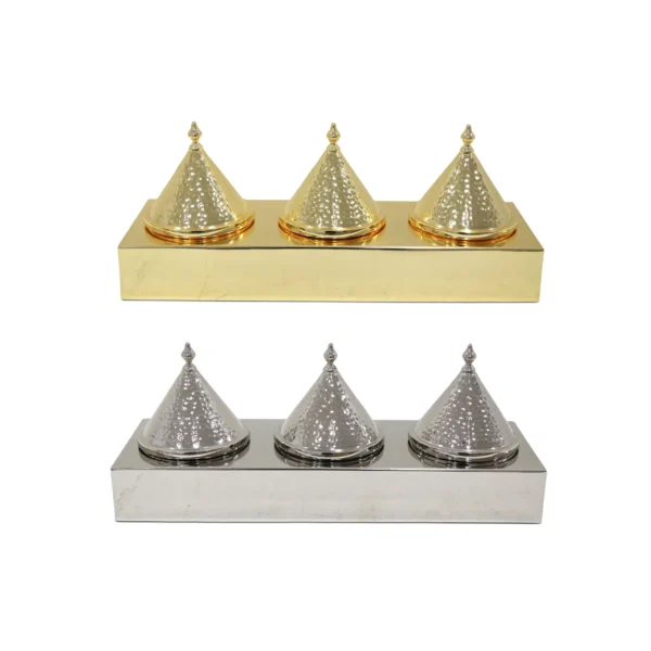 Three Pot Tray Set