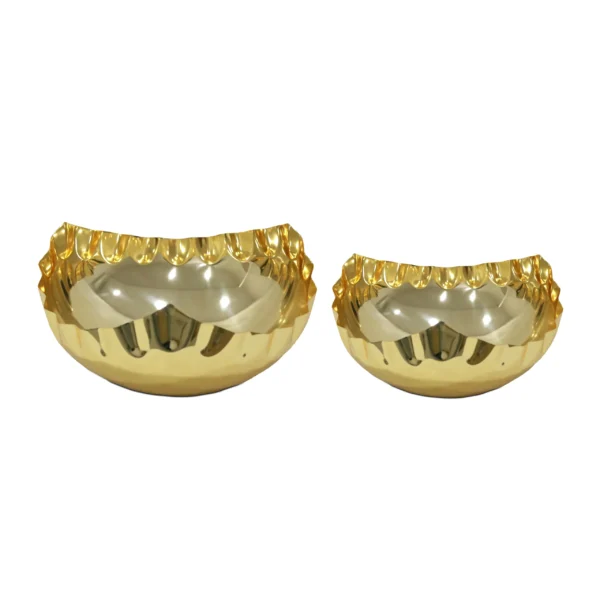 Wavy Rim Sided Bowl - Image 2