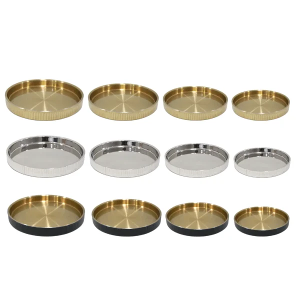 Double Wall Round Tray