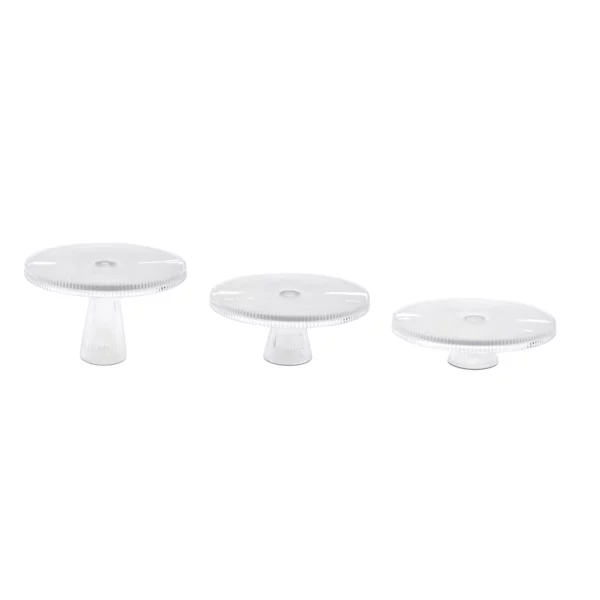 Clear Glass Cake Stand
