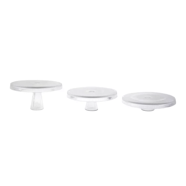 Clear Glass Cake Stand