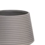 Matt Ripped Embossed Ceramic Pot - Image 4