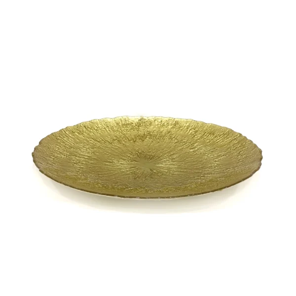 Gold Metallic Decorative Bowl - Luxurious Home Accent