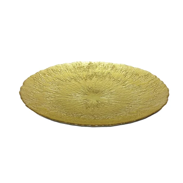 Gold Metallic Decorative Bowl - Luxurious Home Accent - Image 2