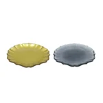 Metallic Gold Charlotte Plate - Image 2