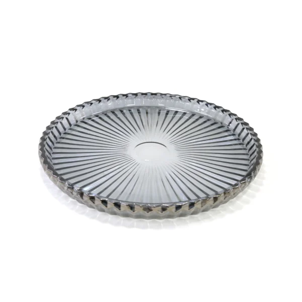 Decorative Round Glass Plate - Image 4