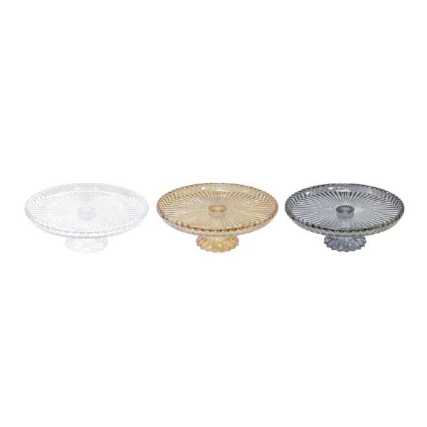 Decorative Glass Cake Stand