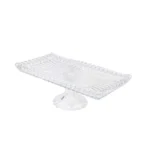 Rectangular Glass Footed Tray - Image 3
